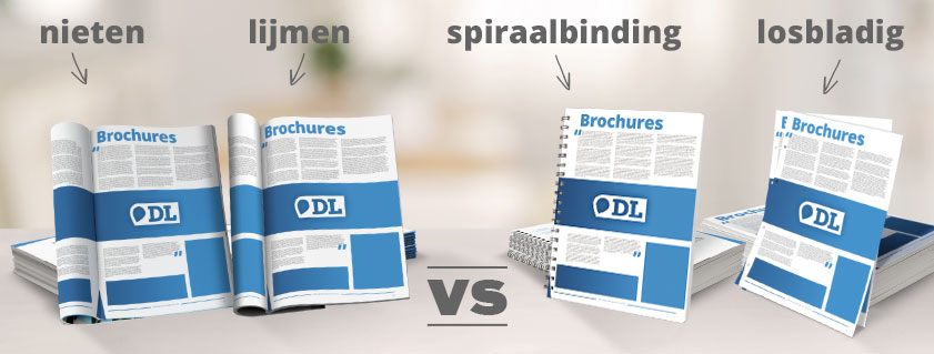 verschillende brochures