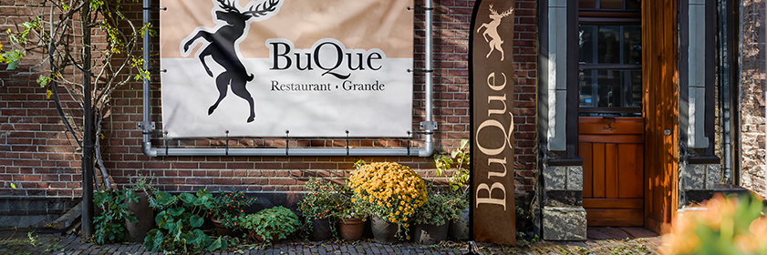 Buitenreclame restaurant